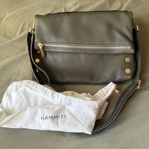 Hammitt Sage Leather Crossbody Bag